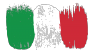 Italien Flagge